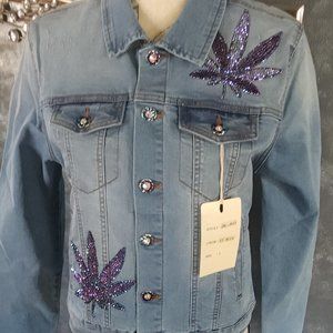 Array of Swarovski Crystal Cannabis Leaves 420 Ready